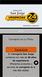 Mobile Screenshot of cerrajeria-sanjorge.com